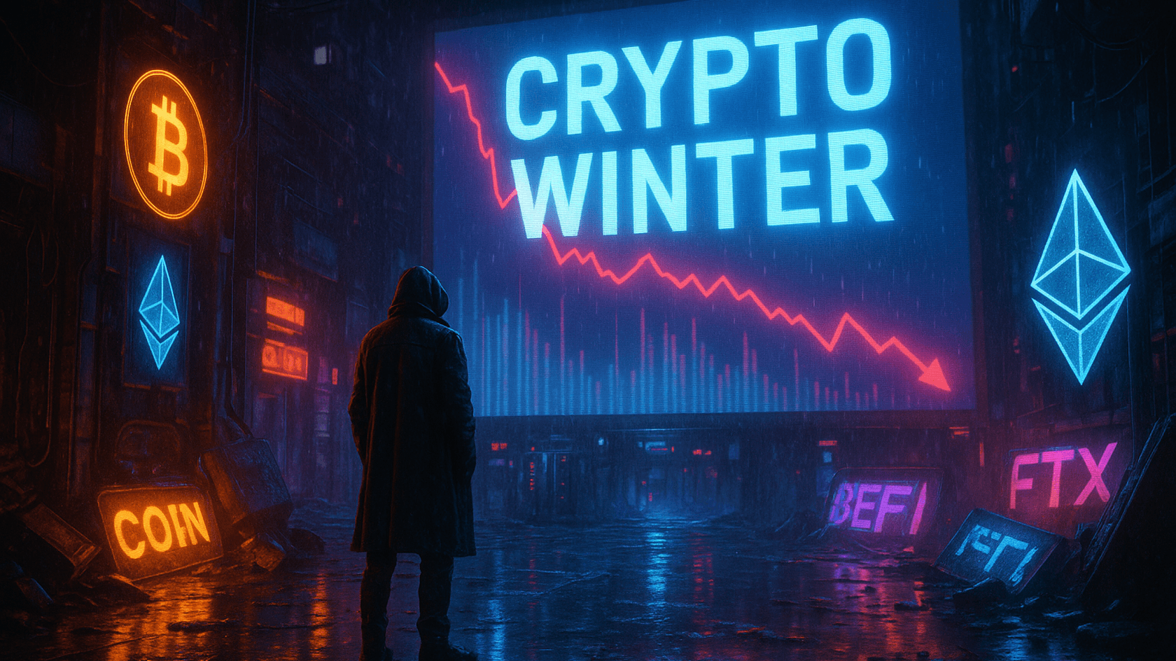 Как распознать начало криптозимы? // Источник: Midjourney