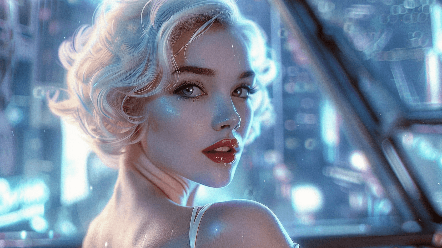 Проект “The Digital Marilyn” («Цифровая Мэрилин») был разработан совместно с компанией Authentic Brands Group, которая владеет правами на использование образов мировых звезд.