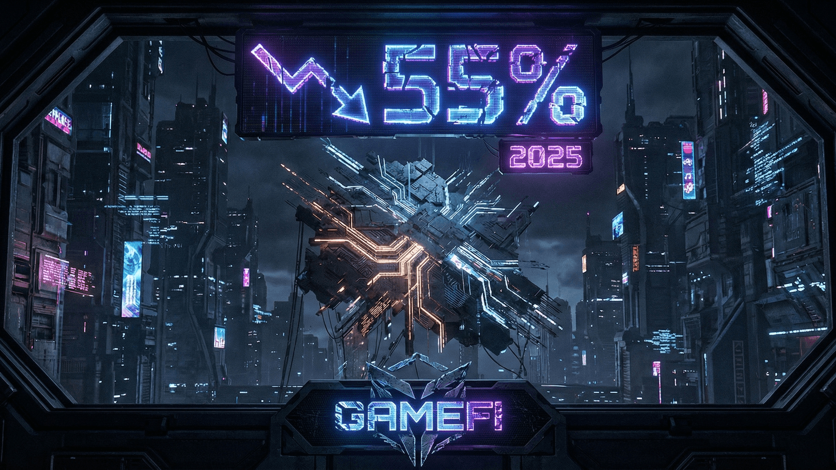 Финансирование GameFi рухнуло на 55% в 2025 году