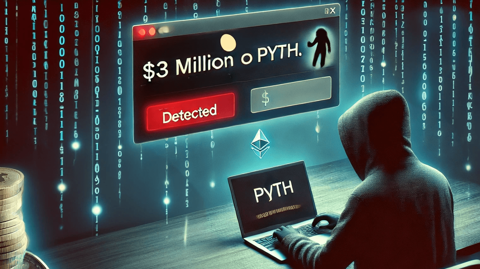 Неизвестный криптоинвестор случайно перевел более $3 млн в токенах PYTH на кошелек мошенника.