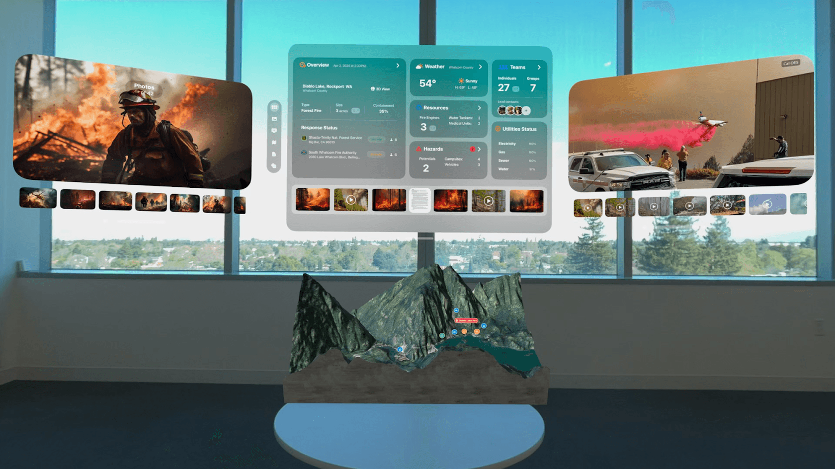 Гарнитура Apple Vision Pro — шаг Apple в сторону AR/VR и пространственных вычислений. // Источник: Apple