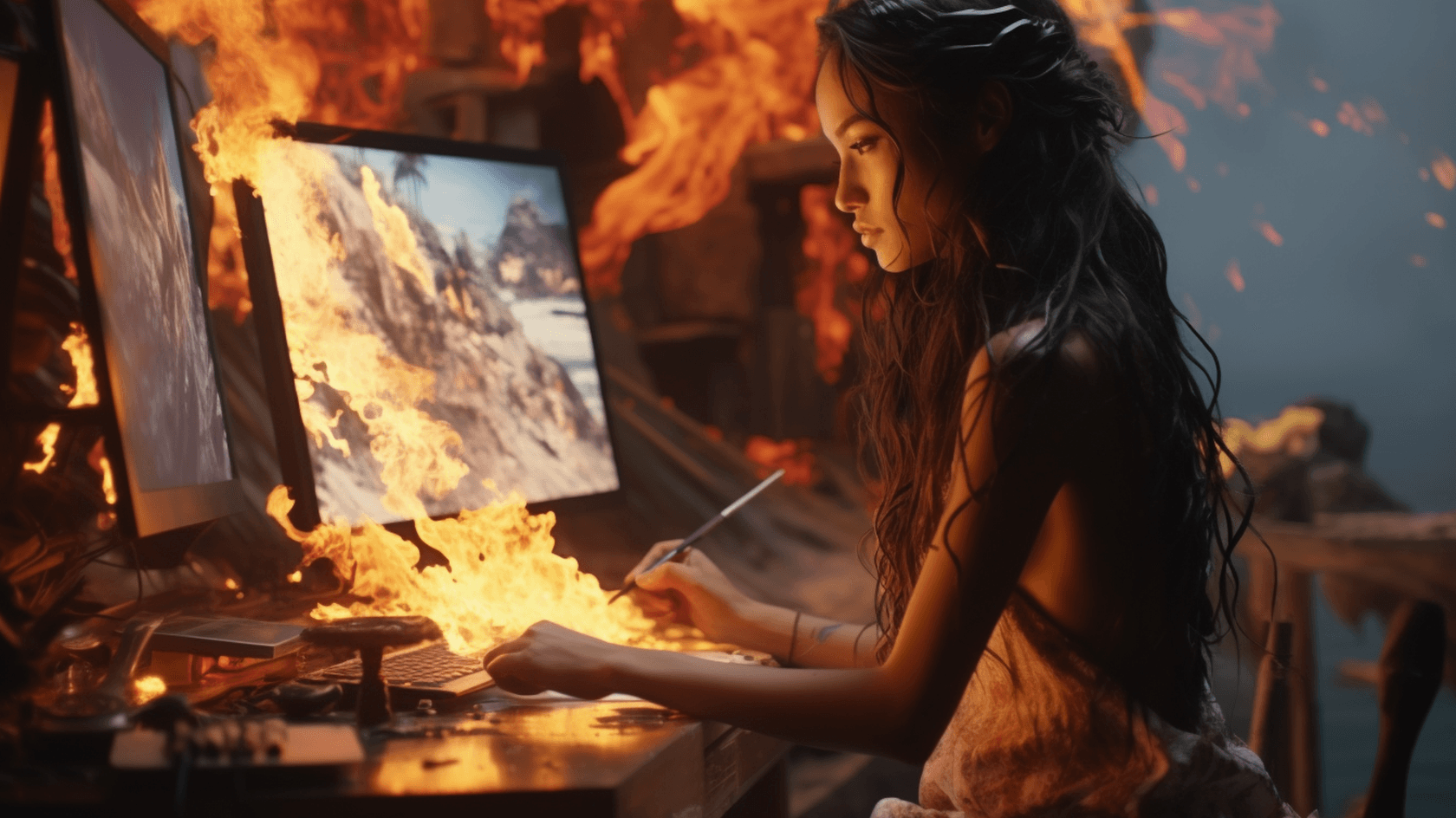 Известная диджитал-артистка Ашира Фокс разработала серию невзаимоменяемых токенов, посвященную пожарам на Гавайских островах. С помощью этого художница надеется привлечь внимание к проблеме.