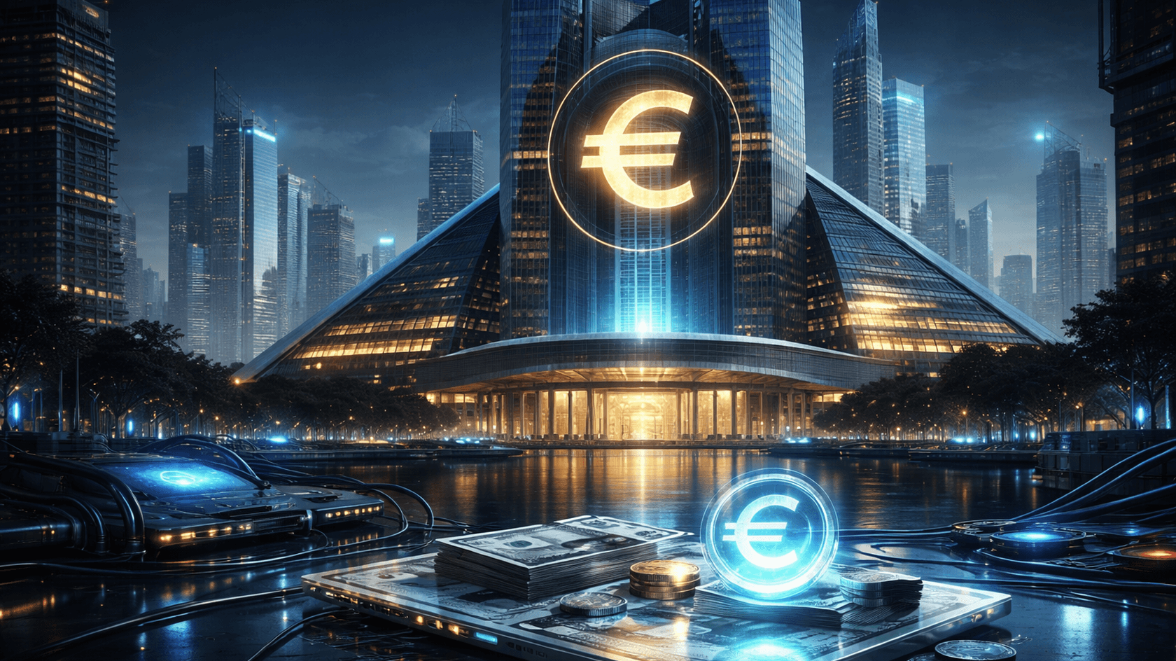 Европейский центробанк обязали прекратить поддержку рынков и внедрить CBDC