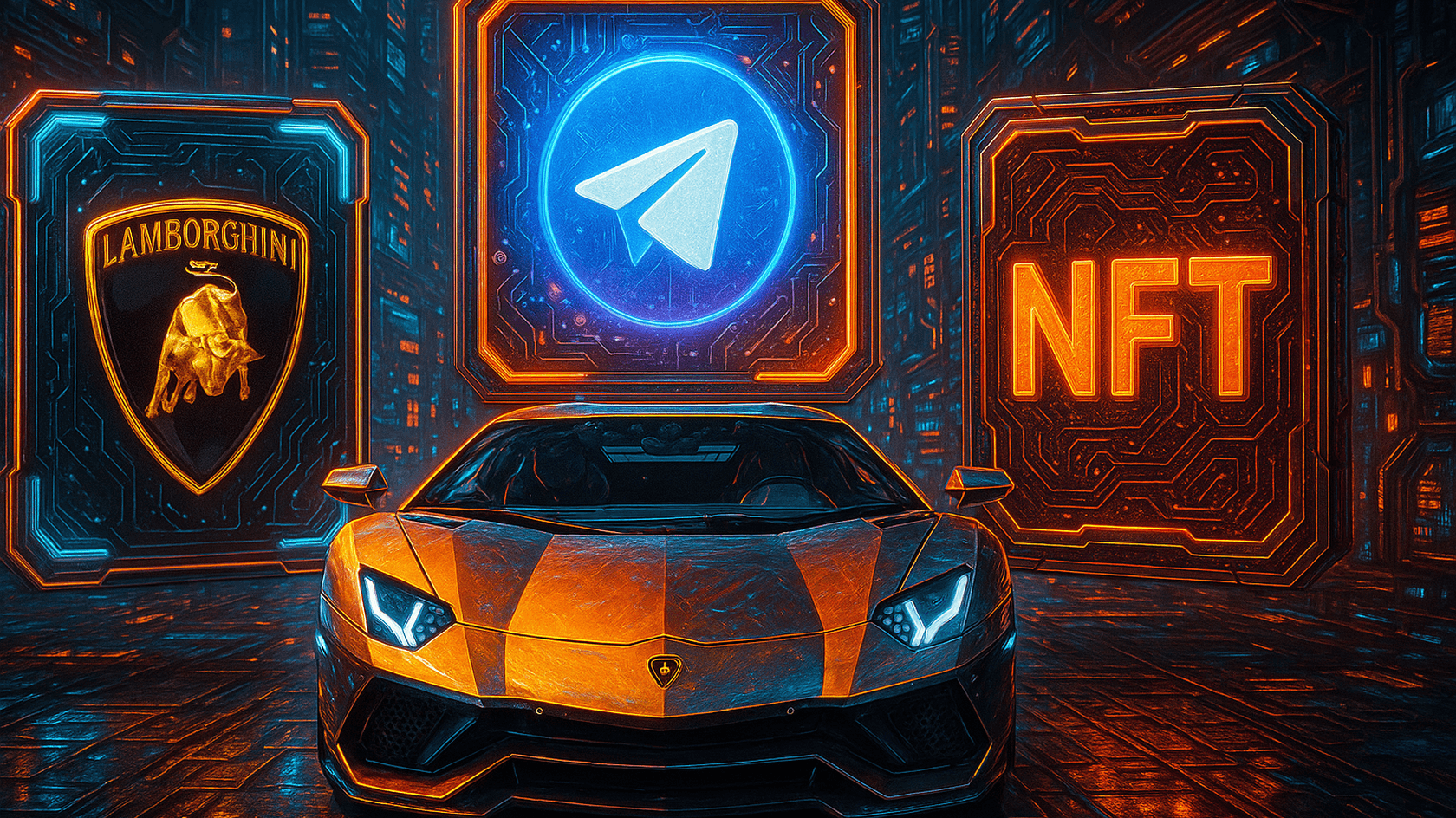 Итальянский автопроизводитель Automobili Lamborghini представил цифровую коллекцию стикеров на блокчейне TON, которые можно использовать прямо в Telegram.
