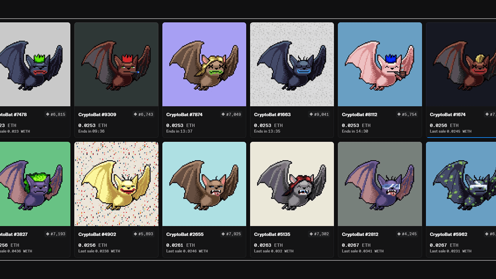 NFT из коллекции CryptoBatz by Ozzy Osbourne. Источник: OpenSea