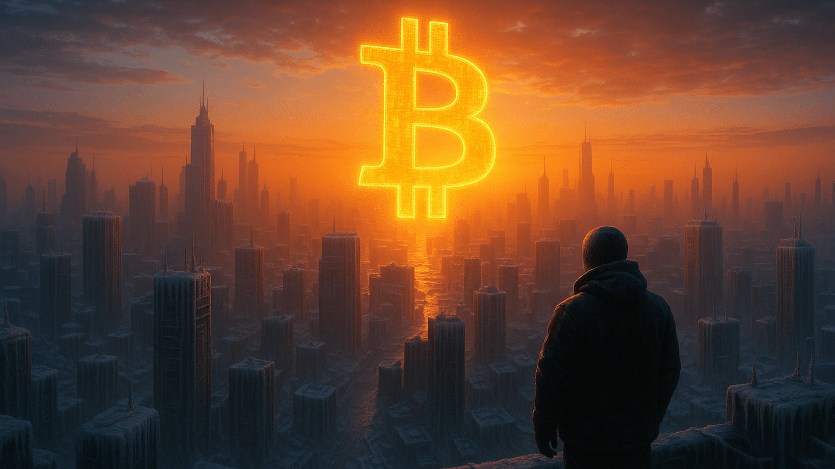 Криптозима — угроза или шанс? Источник: Midjourney