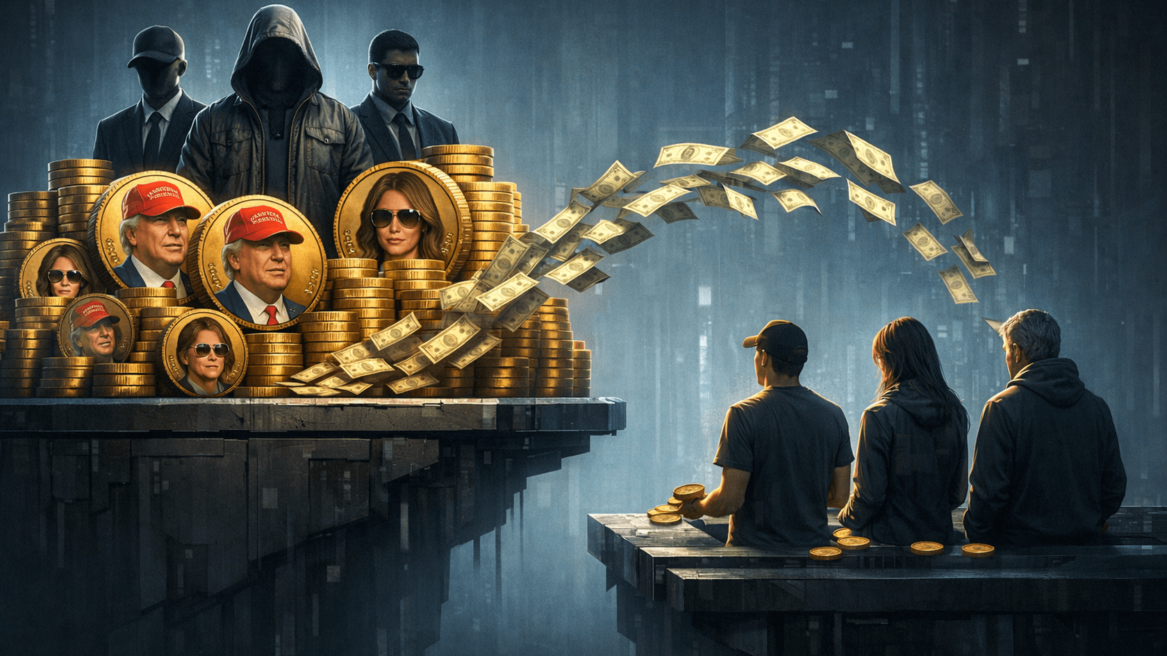 Розничные инвесторы стали выходной ликвидностью для инсайдеров, чья массовая распродажа токенов обнуляет миллионы кошельков.