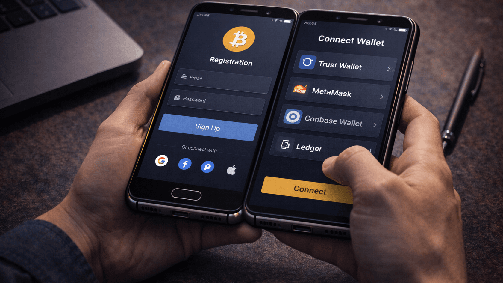 Как начать майнить на Андроиде // Иллюстрация: Midjourney