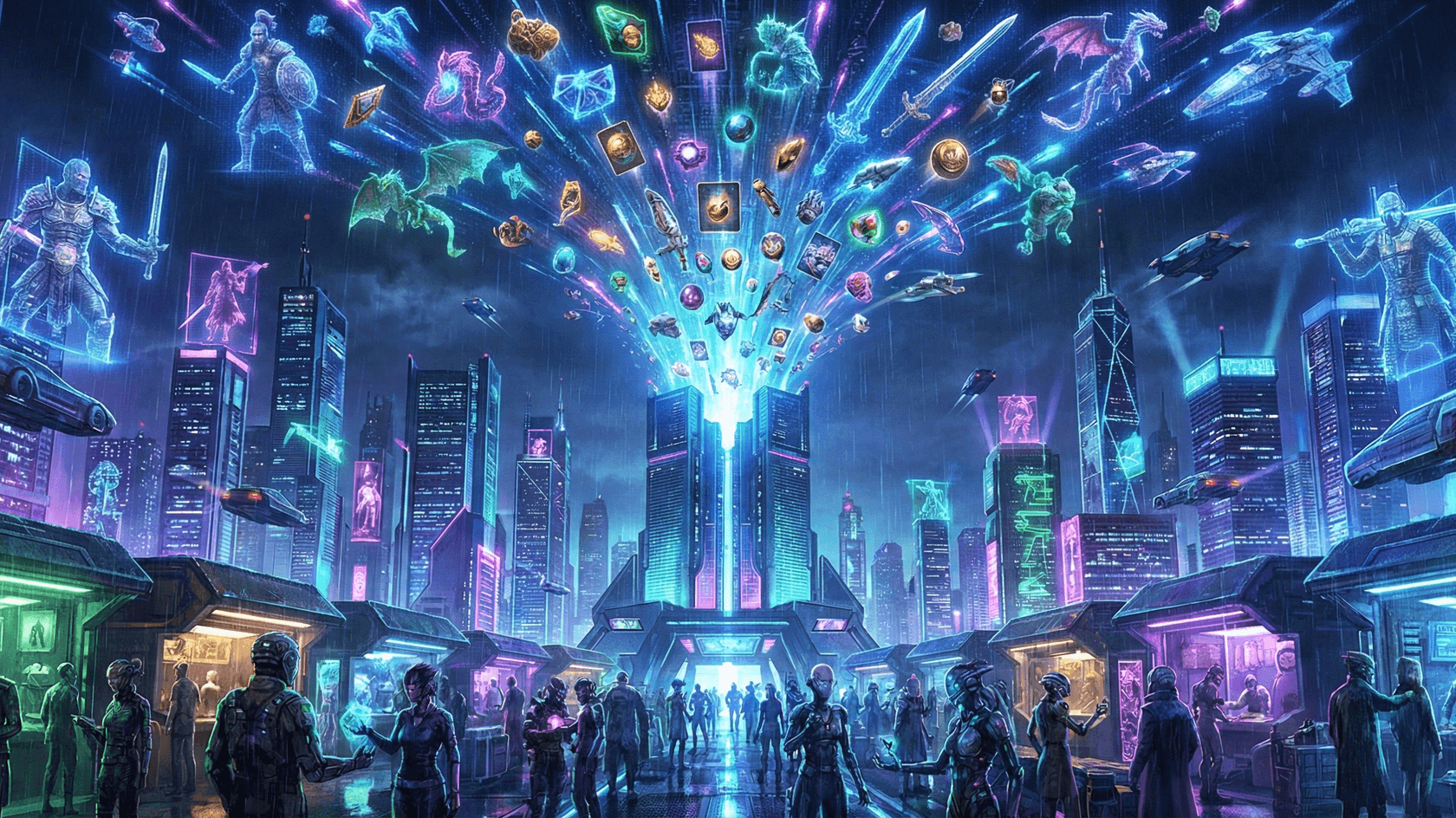 Рынок игровых NFT вырастет до $83 млрд к 2035 году — аналитики