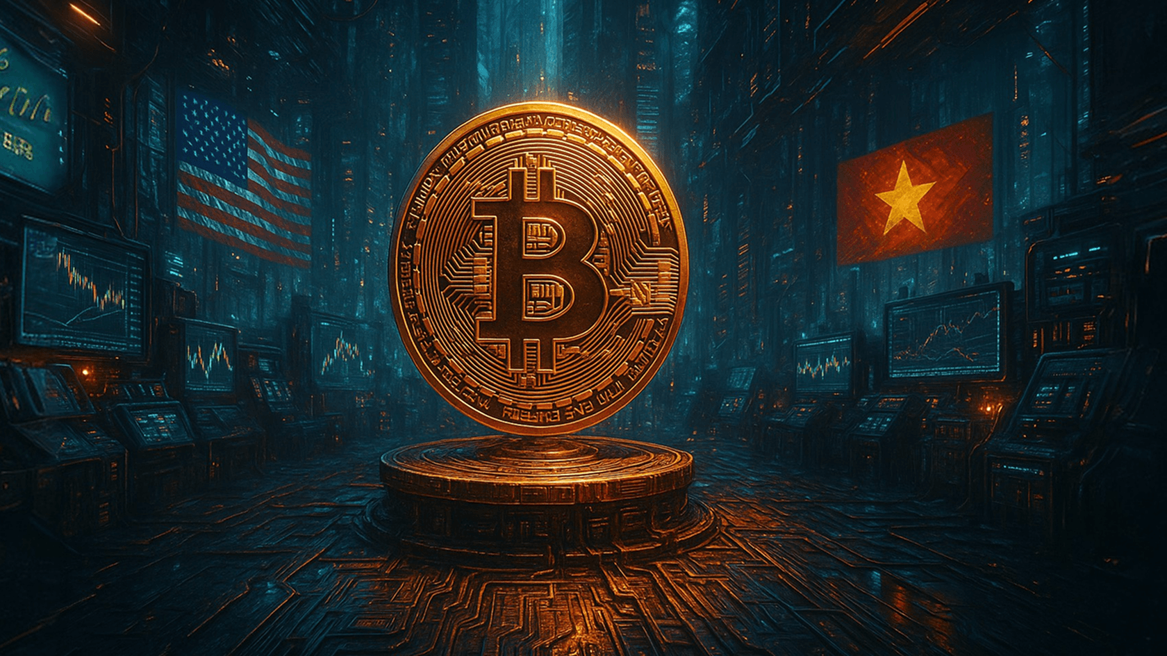 Биткоин подскочил к $109 тыс. на фоне сделки США с Вьетнамом и роста денежной массы