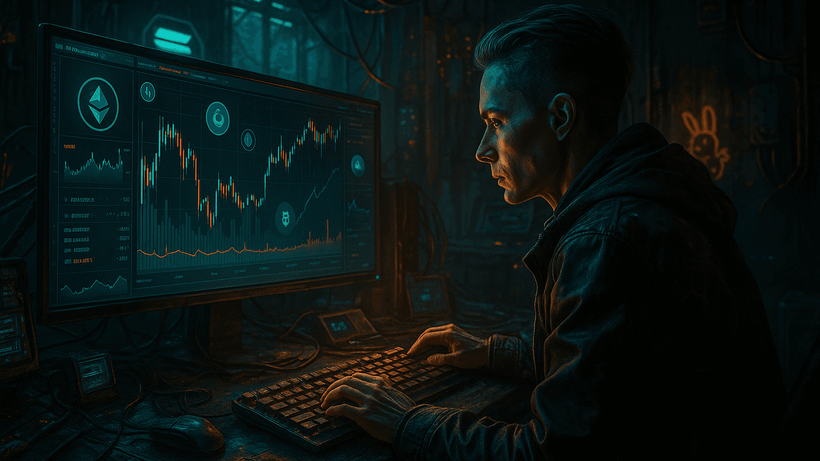 Как пользователи манипулируют рынком с помощью ботов // Иллюстрация: Midjourney