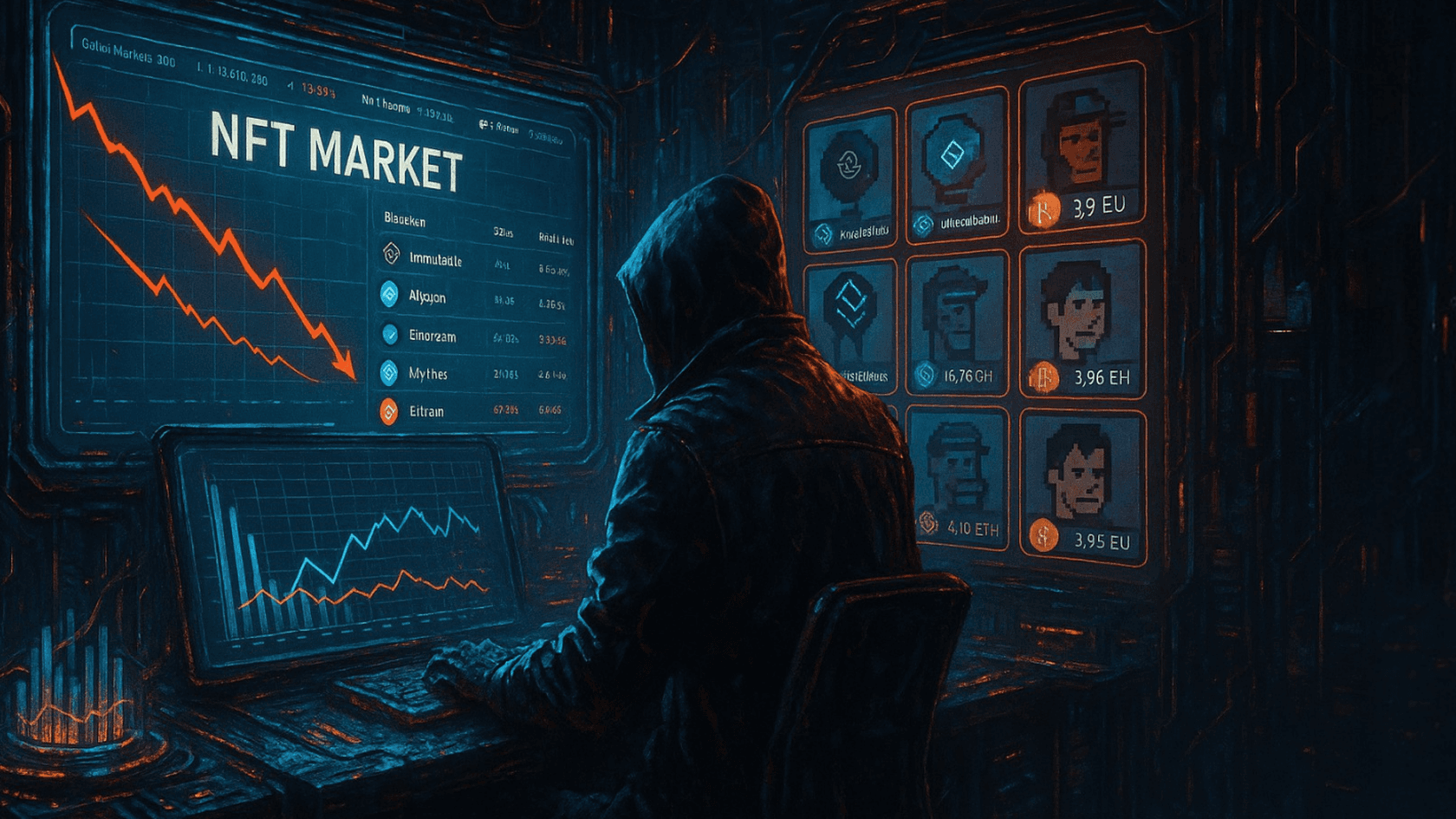 Продажи NFT падают, но интерес к CryptoPunks не угасает.