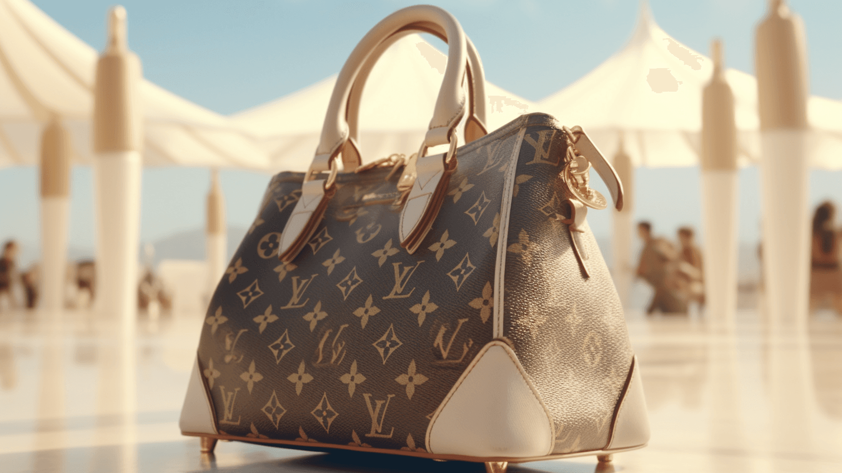 Louis Vuitton снова выпустил серию NFT-сумок // Иллюстрация: Midjourney