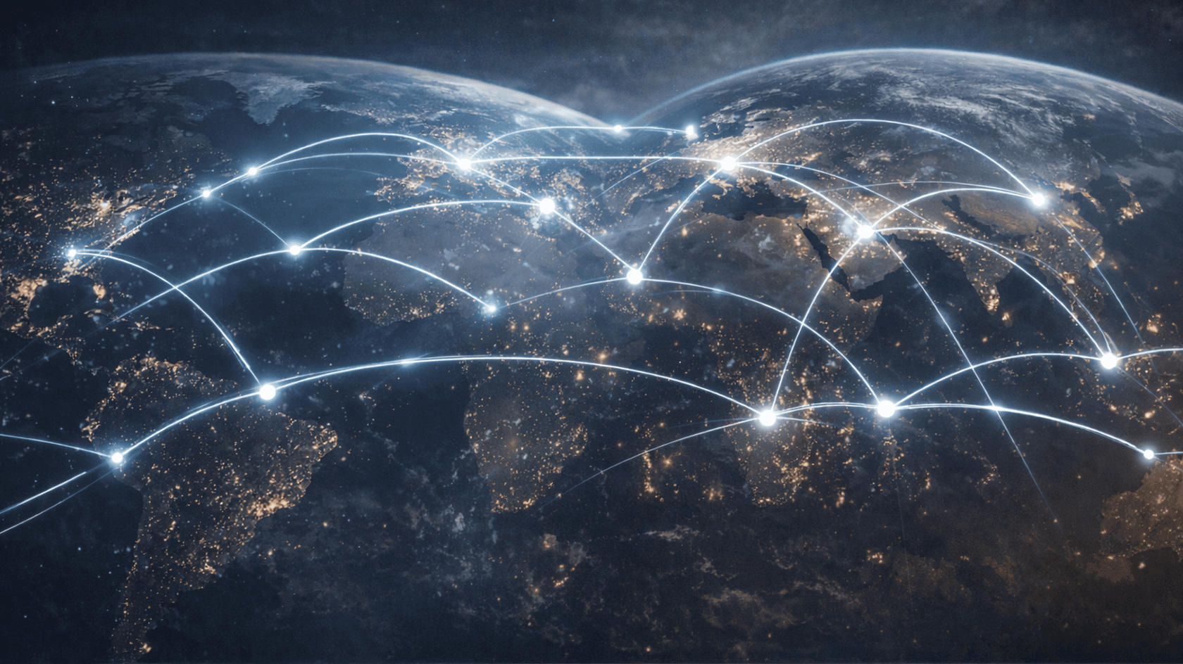 Как выглядят трансграничные платежи в мире без SWIFT и долларовой клиринговой цепочки // Иллюстрация: Midjourney