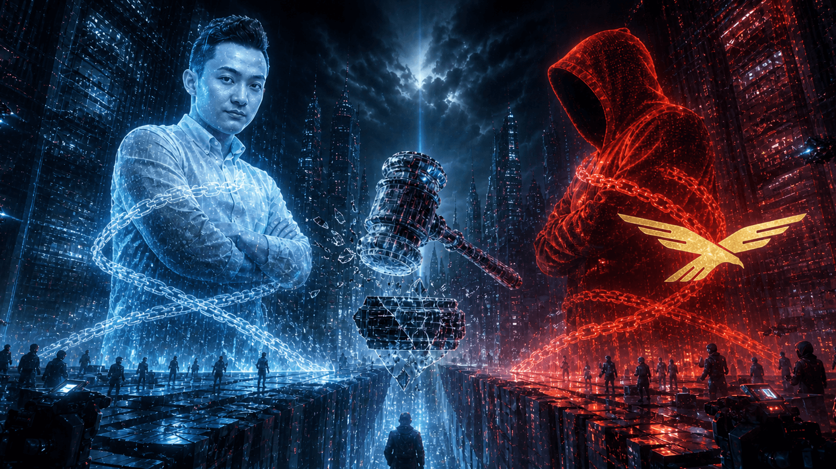 Связанный с Трампом DeFi-проект отвечает на публичные атаки основателя Tron судом, требуя опровержения его обвинений.