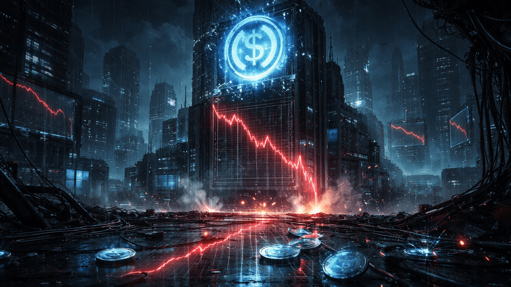 Акции Circle обвалились после даунгрейда и скандала вокруг взлома Drift