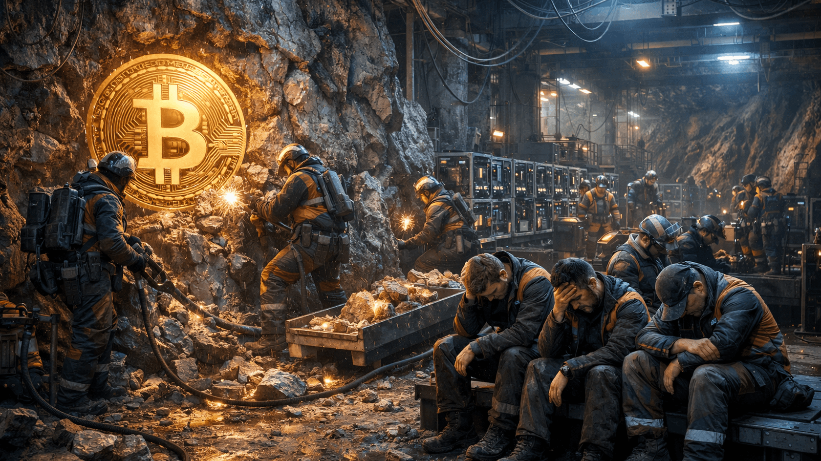 20% добычи биткоина перестали приносить доход — аналитики