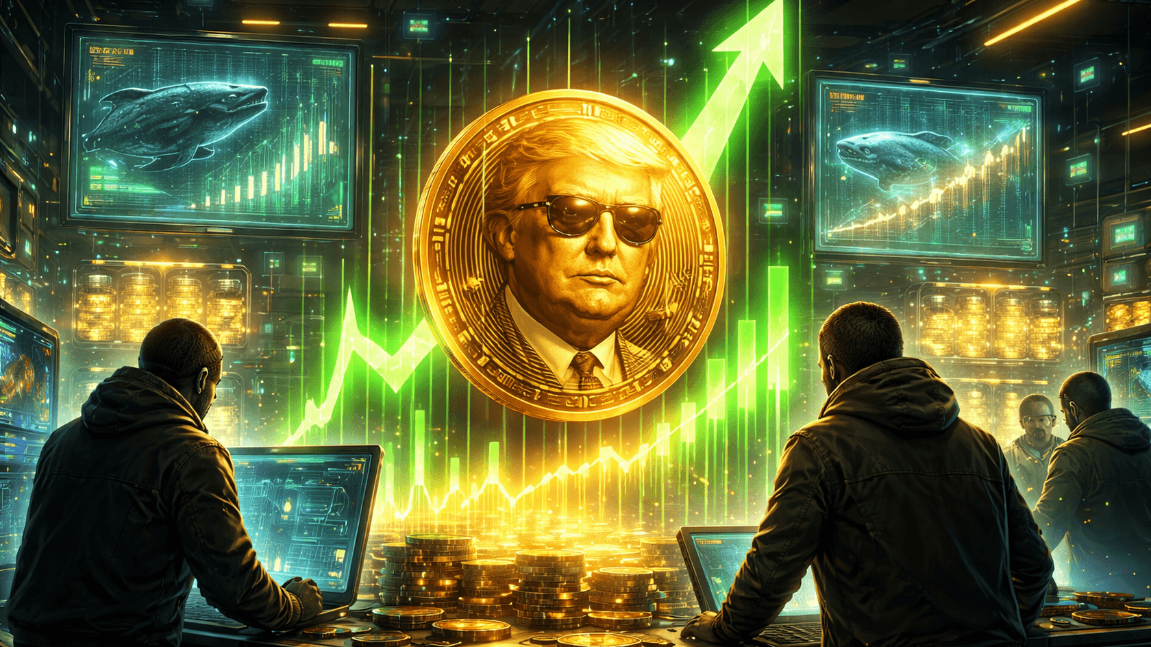 TRUMP вырос на 50% после анонса ужина с Трампом