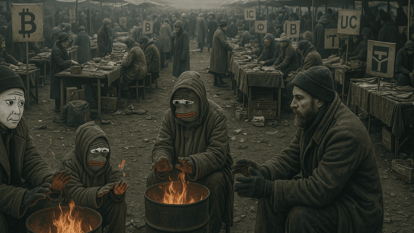 Стоит ли ожидать криптозиму в 2025? // Источник: Midjourney