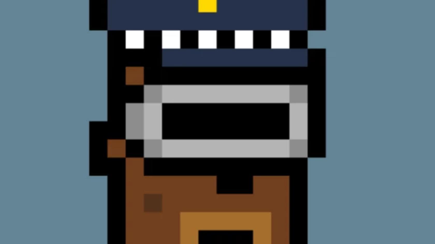 CRYPTOPUNK #6669, 2017 // Источник: LARVA LABS, Sotheby's