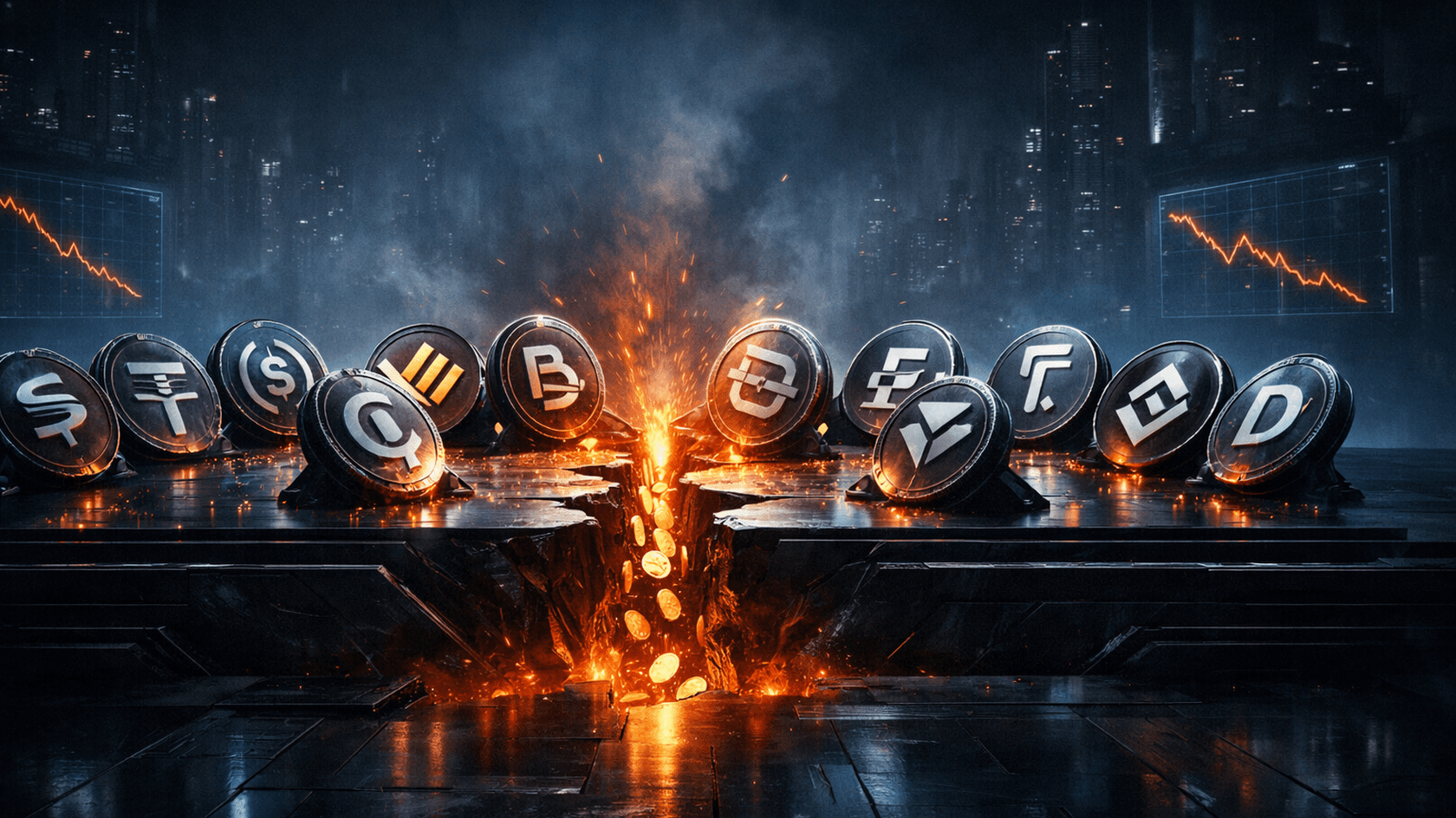 Трейдеры выводят деньги в фиат и золото вместо того, чтобы держать их на биржах для откупа дна.