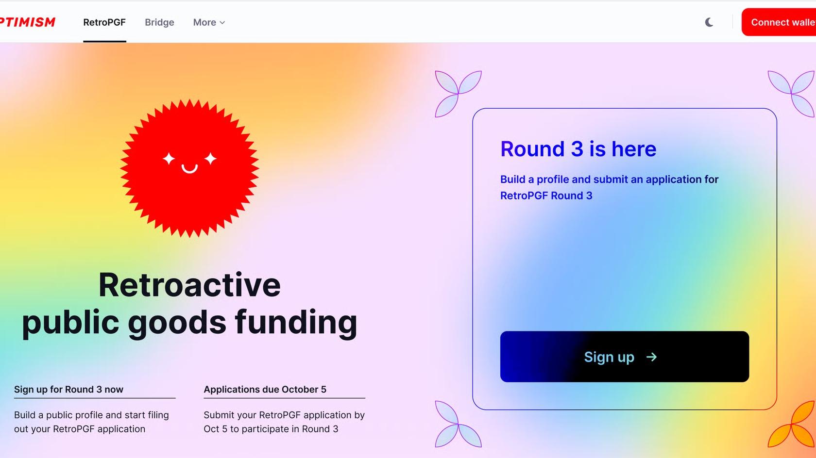 Retroactive Public Goods Funding (RPGF) от Optimism // Источник: Paragraph и Optimism