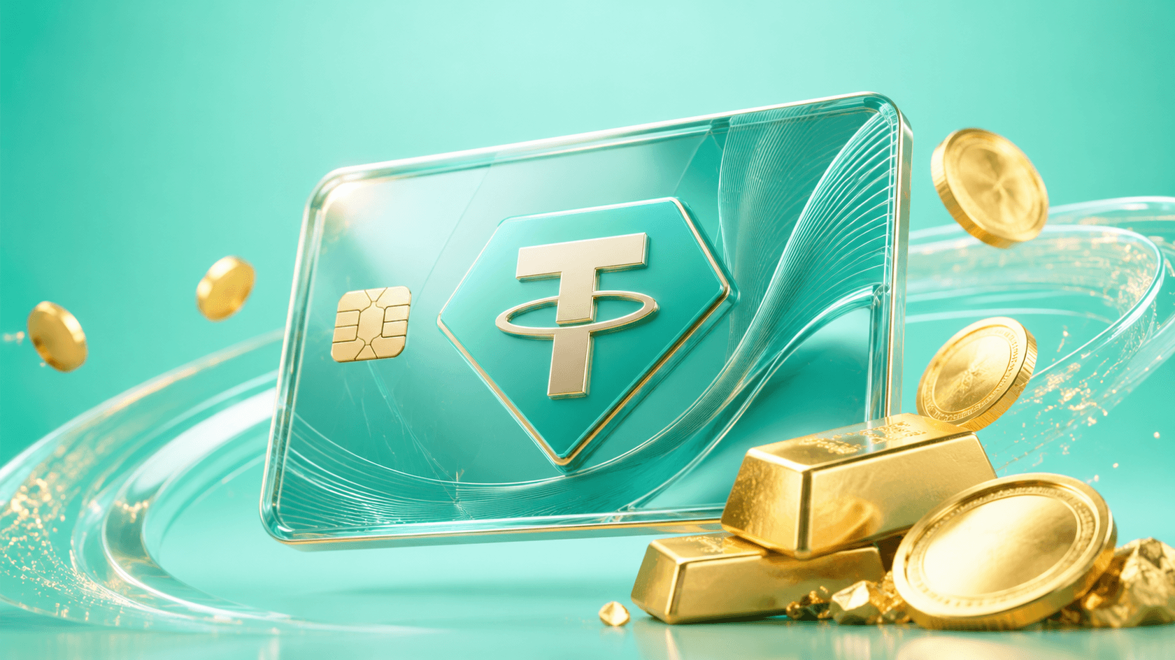 Tether и платформа Fasset запускают карту Visa, которая начисляет кешбек токенизированным золотом и докупает его на сдачу от покупок.