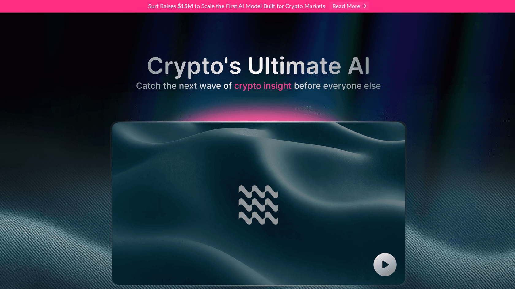 Проект Surf, позиционирующий себя как специализированный ИИ для рынка цифровых активов, объявил о завершении раунда финансирования на сумму $15 млн. Платформа обещает в 4 раза большую точность анализа криптоактивов по сравнению с обычными нейросетями