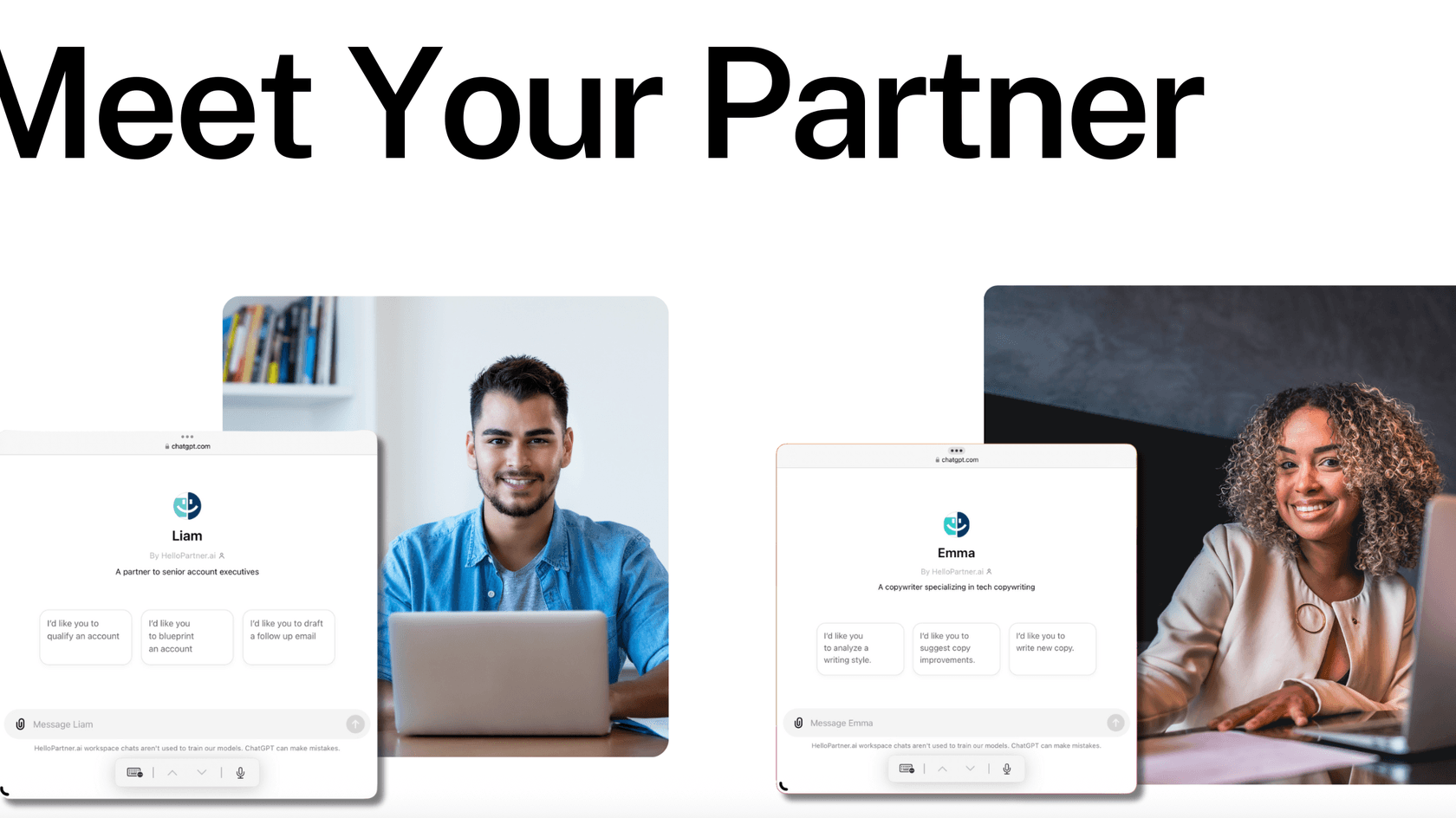 Стартовая страница HelloPartner.ai // Источник: HelloPartner.ai