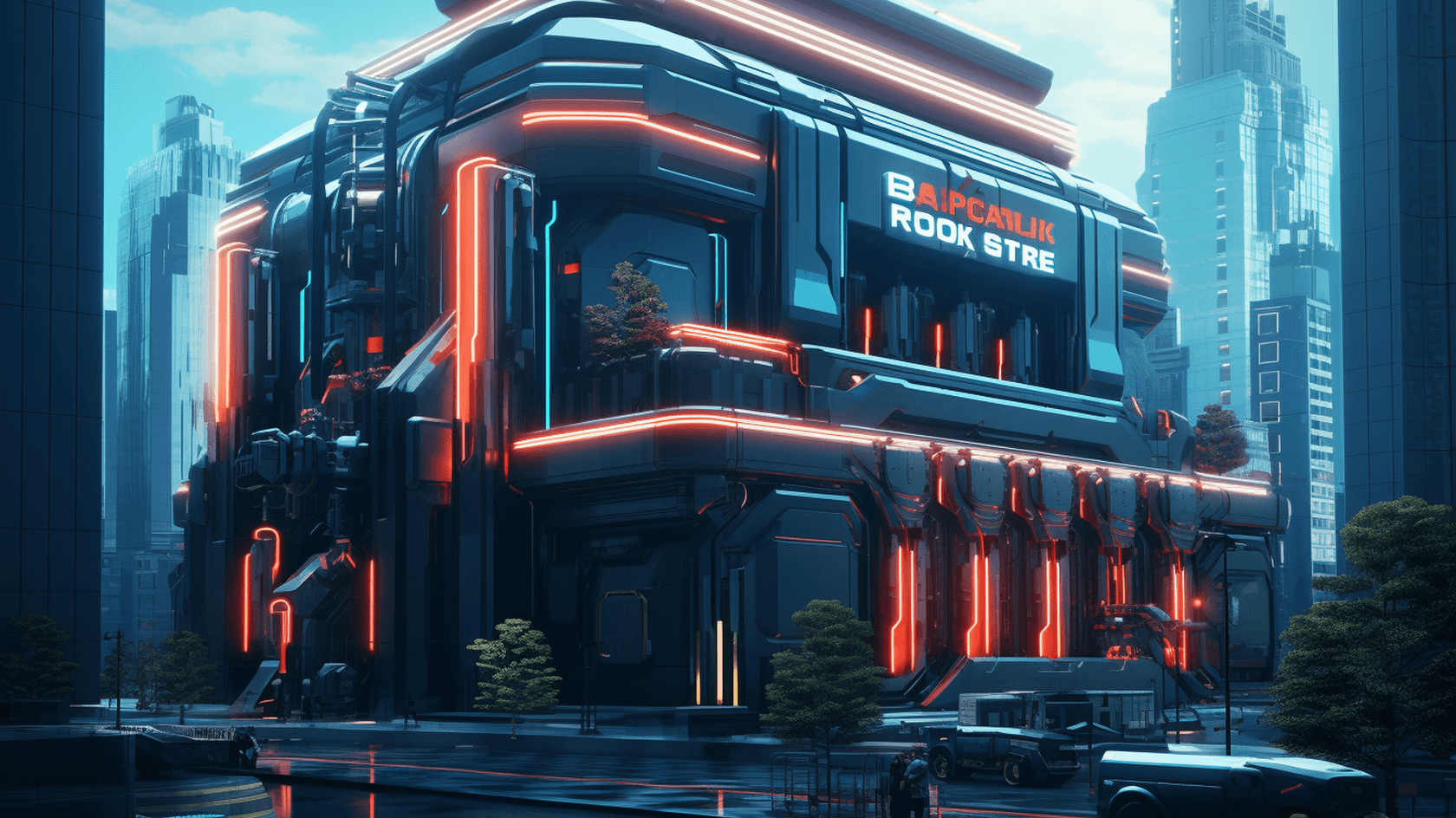 В Москве появился «Кибердом» // Иллюстрация: Midjourney
