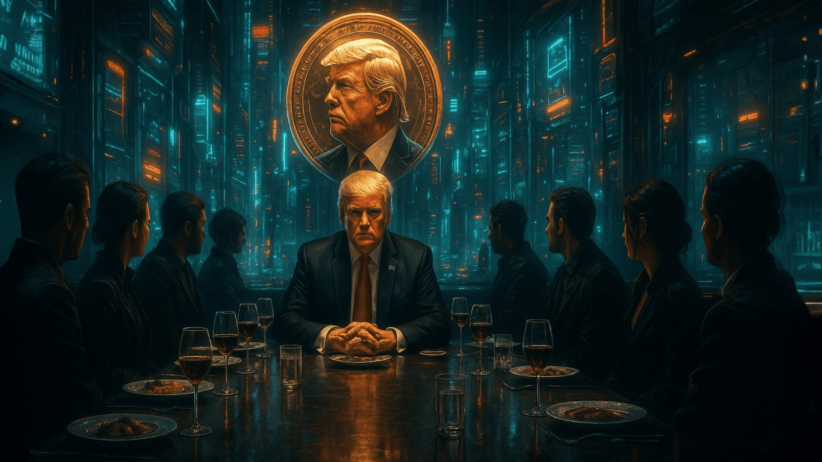 Курс токена Official Trump (TRUMP) подскочил на 52% 23 апреля после объявления о предстоящем закрытом ужине с президентом США Дональдом Трампом для крупных держателей актива.