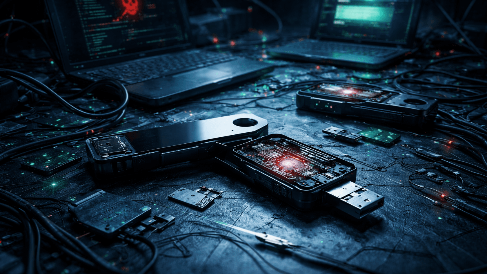 Аппаратные кошельки без шифрования, трояны и фишинговые сайты — атака охватывает сразу несколько векторов.