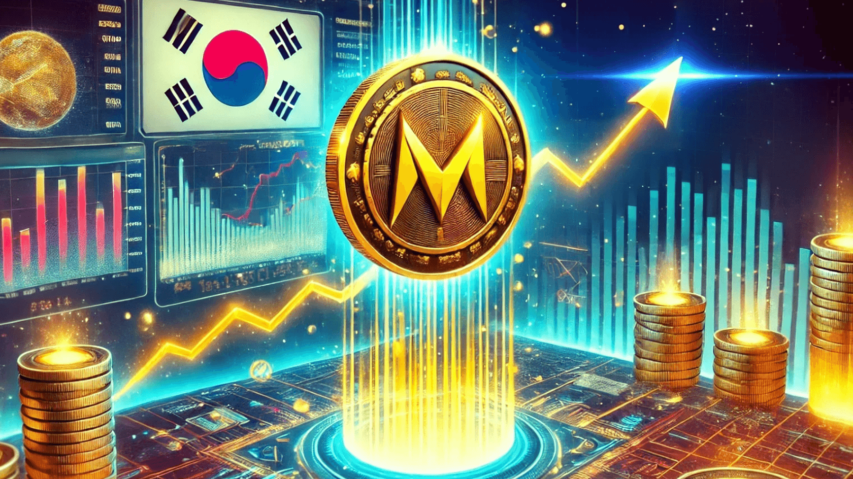 Токен MOCA, связанный с экосистемой Mocaverse, показал рост в 370% после новостей о листинге на южнокорейских биржах Upbit и Bithumb.