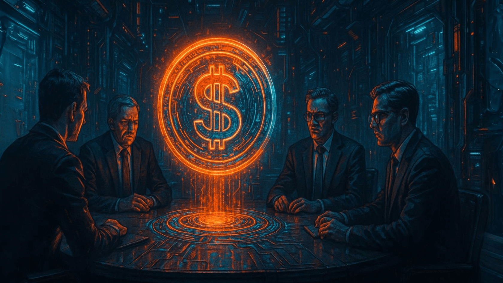Американские банки JPMorgan, Bank of America, Citigroup и Wells Fargo могут создать конкурентный цифровой доллар.