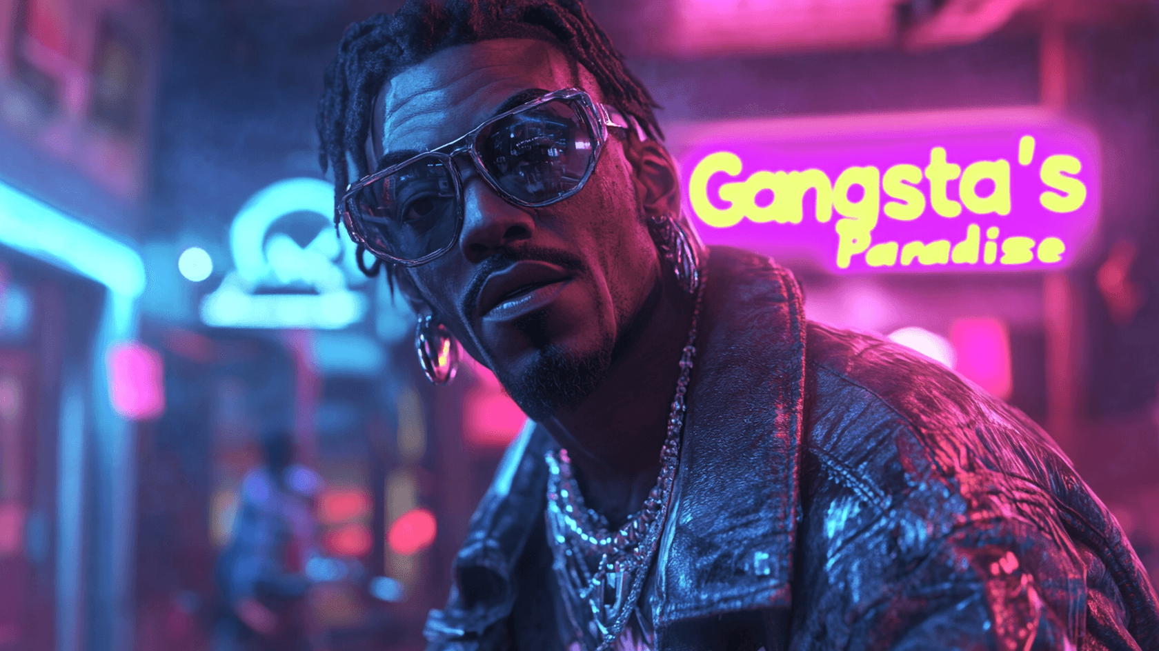 Рэпер Coolio из «Gangsta's Paradise» появился в метавселенной // Иллюстрация: Midjourney