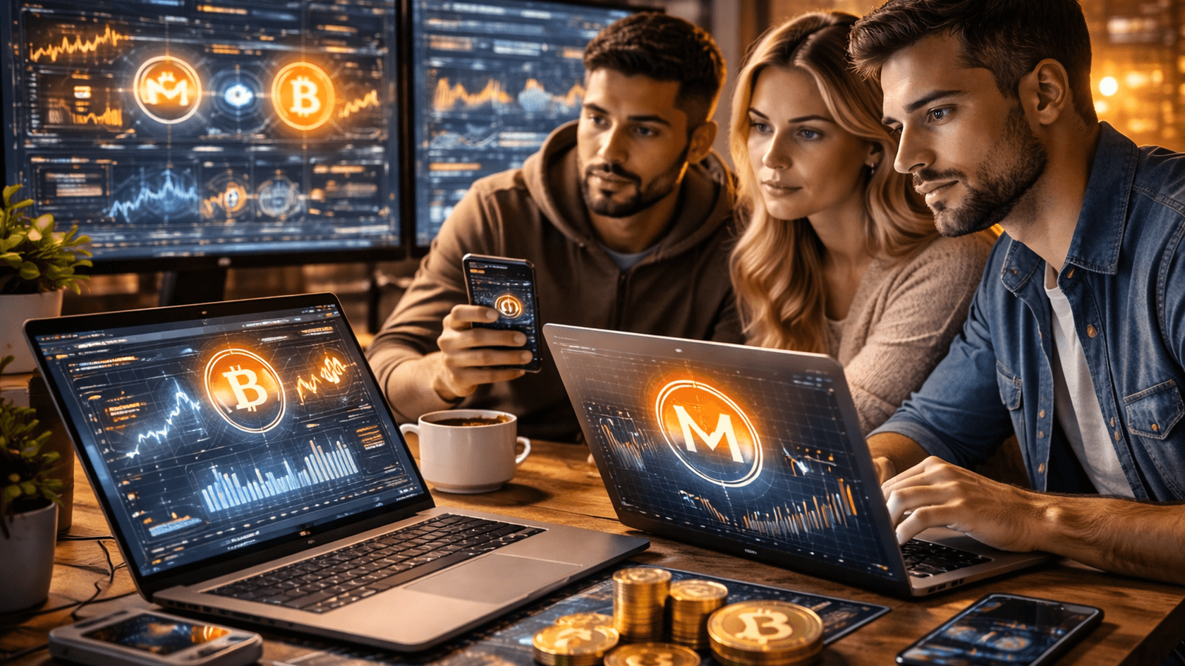 Возвращение приватных монет: новая волна интереса к Monero // Иллюстрация: Midjourney