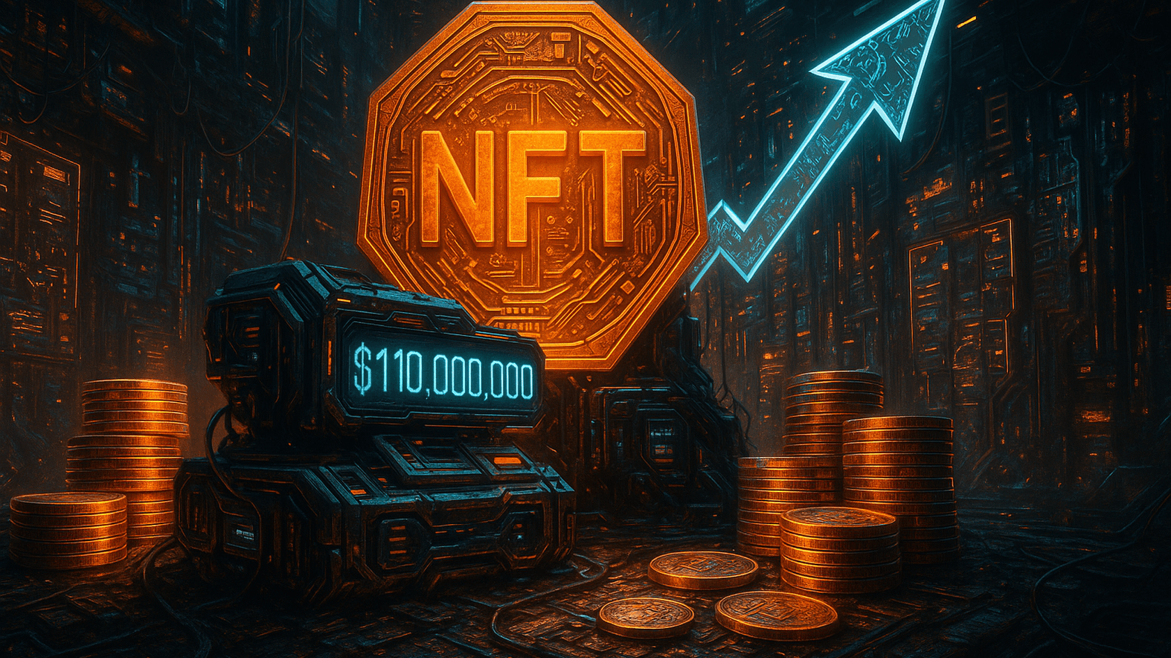 NFT-рынок вырос за неделю на 10,8%, достигнув $110 млн