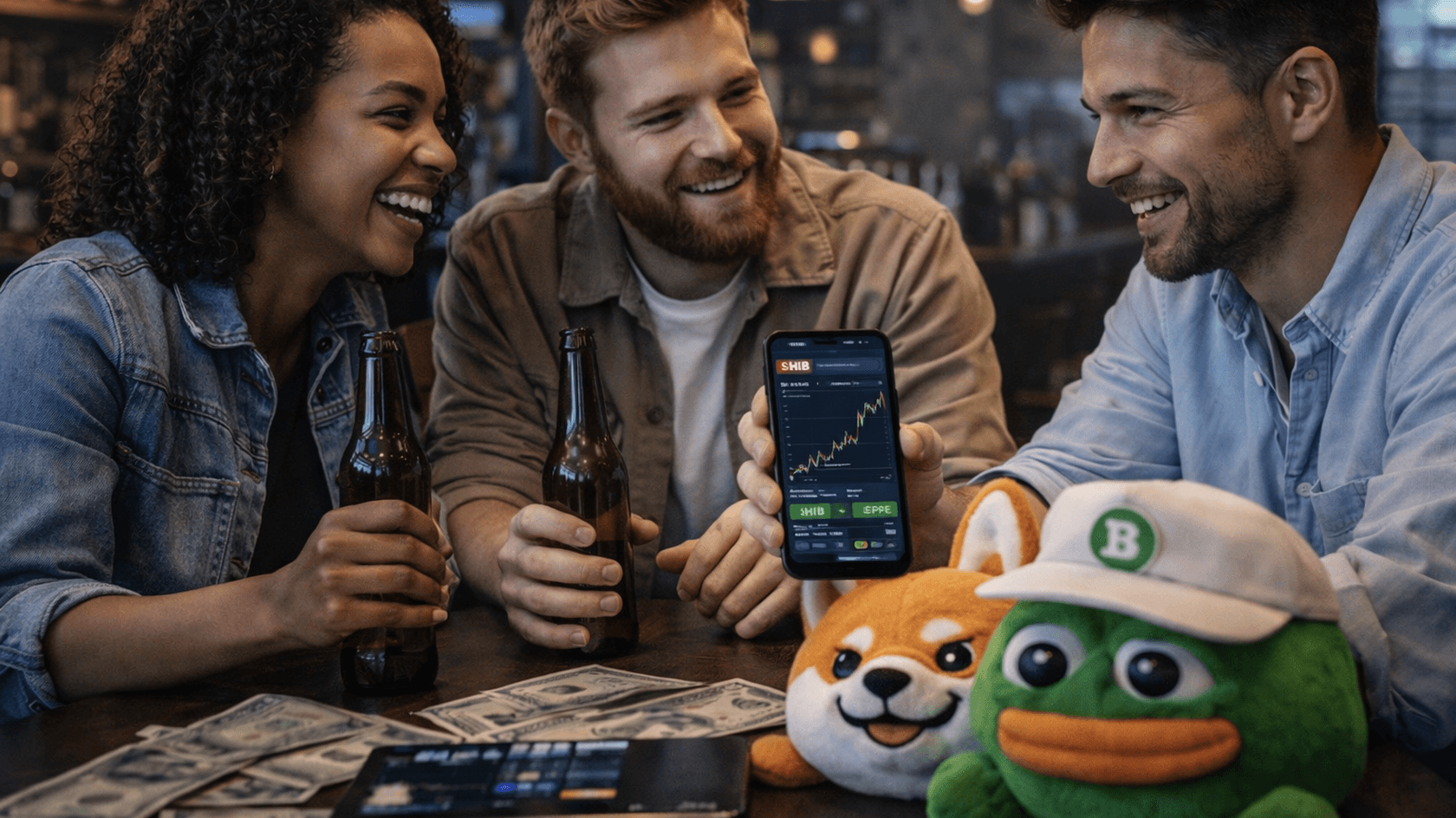 Стоит ли инвестировать в мемкоины? // Иллюстрация: Midjourney