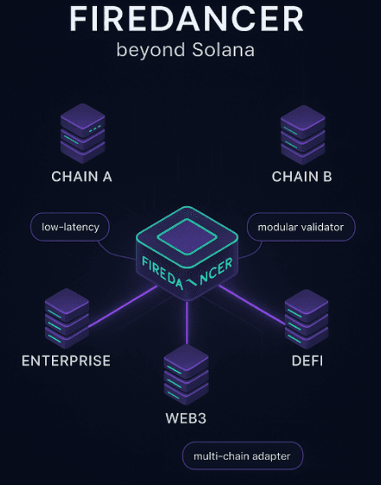 Firedancer — новый высокопроизводительный сторонний клиент-валидатор для блокчейна Solana // Источник: Solana