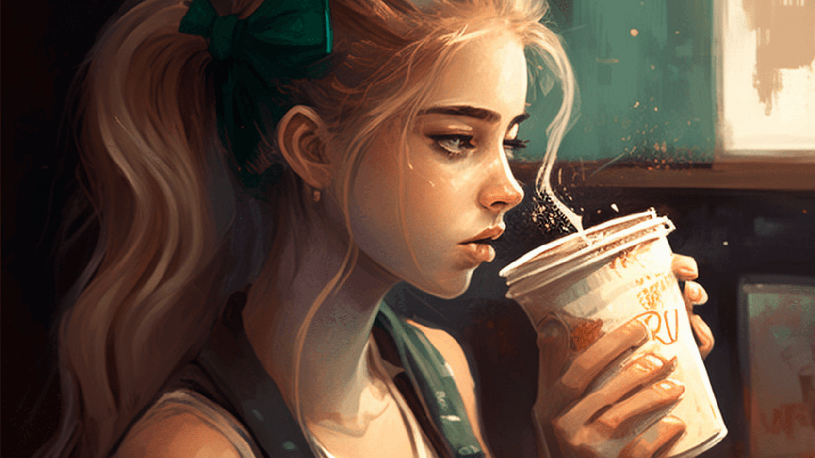 Starbucks отказался от NFT-программы // Иллюстрация: Midjourney