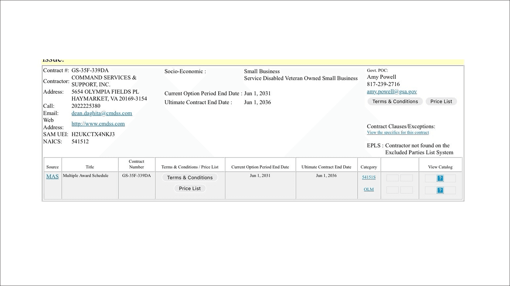 Тот самый контракт фирмы CMDSS, через который утекли $40 млн. Источник: ZachZBT в Х