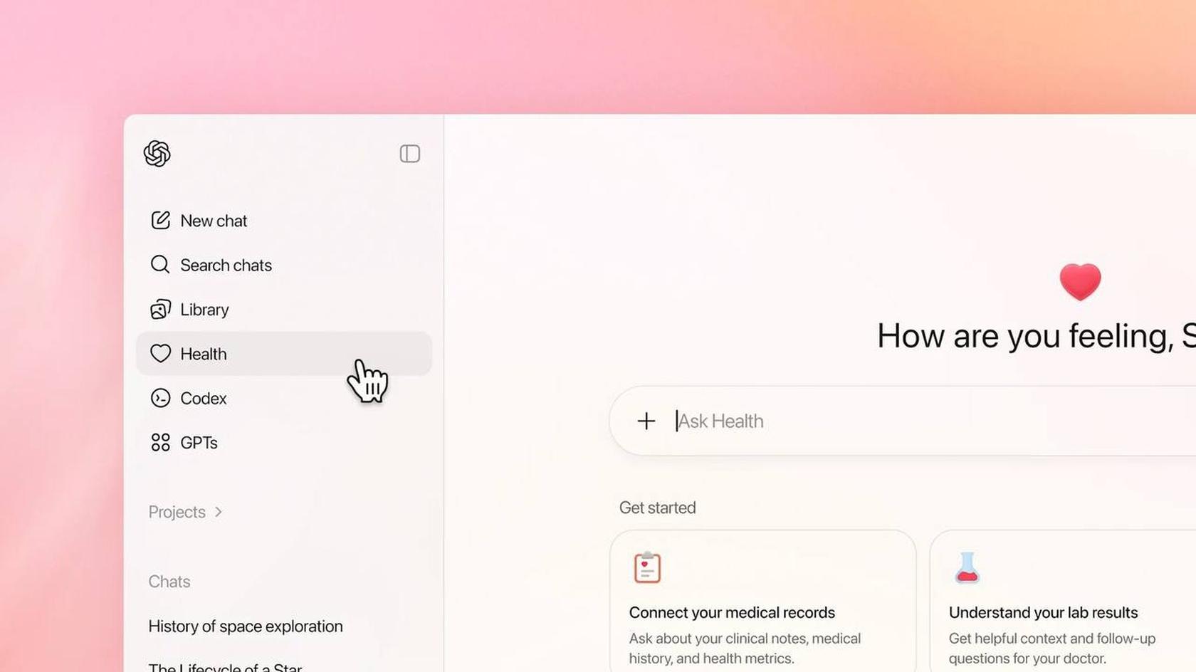 Ваш смартфон официально становится персональным медицинским консультантом. Новая функция ChatGPT Health позволяет объединить данные из Apple Health, медицинских карт и фитнес-трекеров, чтобы ИИ мог анализировать состояние вашего здоровья в реальном времени.