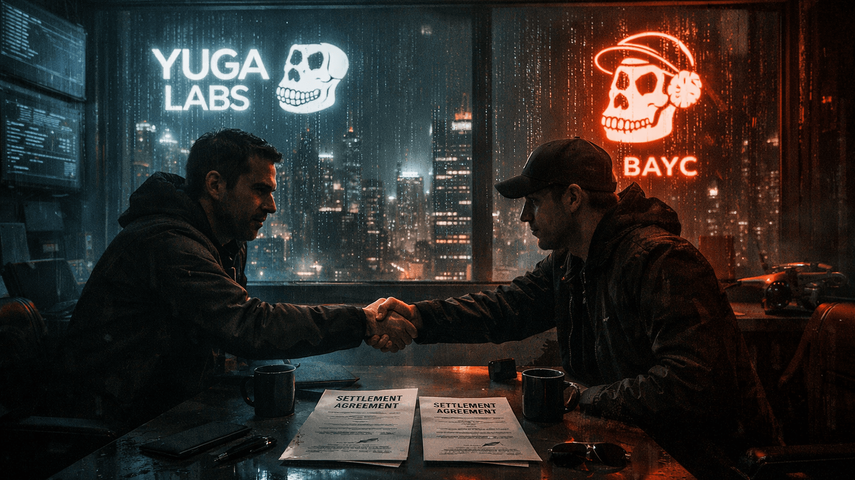 Двухлетний судебный конфликт закончился мировым соглашением, которое навсегда запрещает ответчикам использовать бренд BAYC.