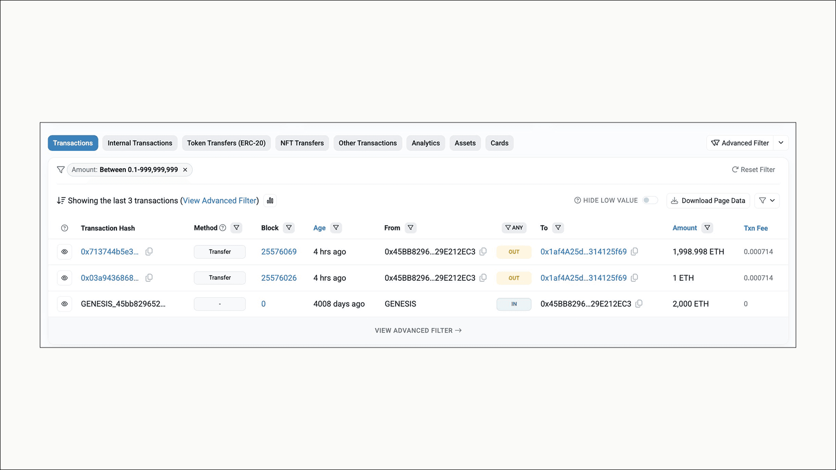 Кошелек участника ICO Ethereum активизировался спустя 11 лет. Источник- Lookonchain.