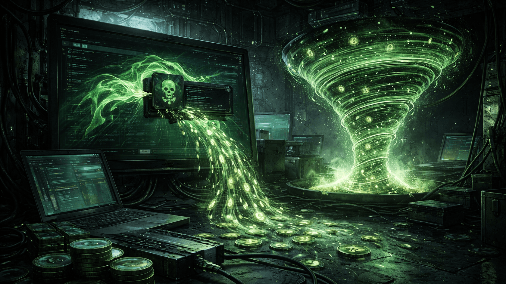 Скамеры уже отмывают средства — часть денег предположительно ушла в Tornado Cash