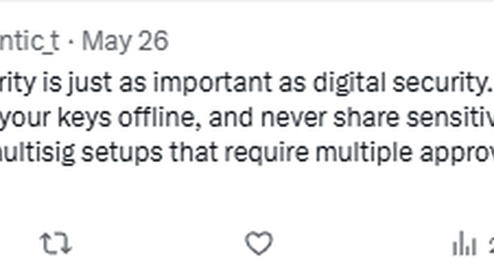 Хардварный кошелёк спасает не только крипту, но и нервы // Источник: Аккаунт agentic_x в социальной сети Х