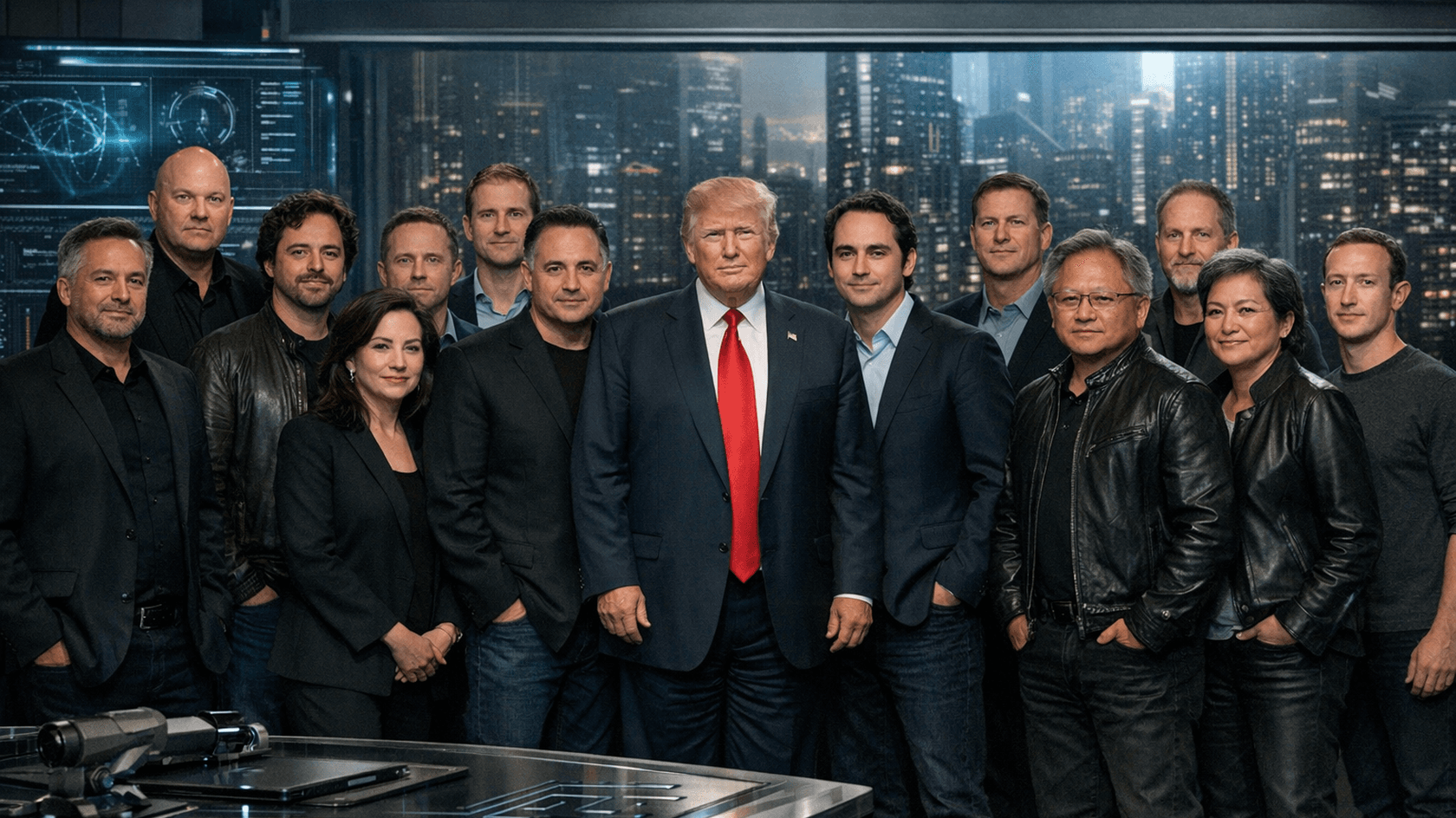 Белый дом собрал совет из топ-менеджеров ИИ и техгигантов, включая Meta и Nvidia.