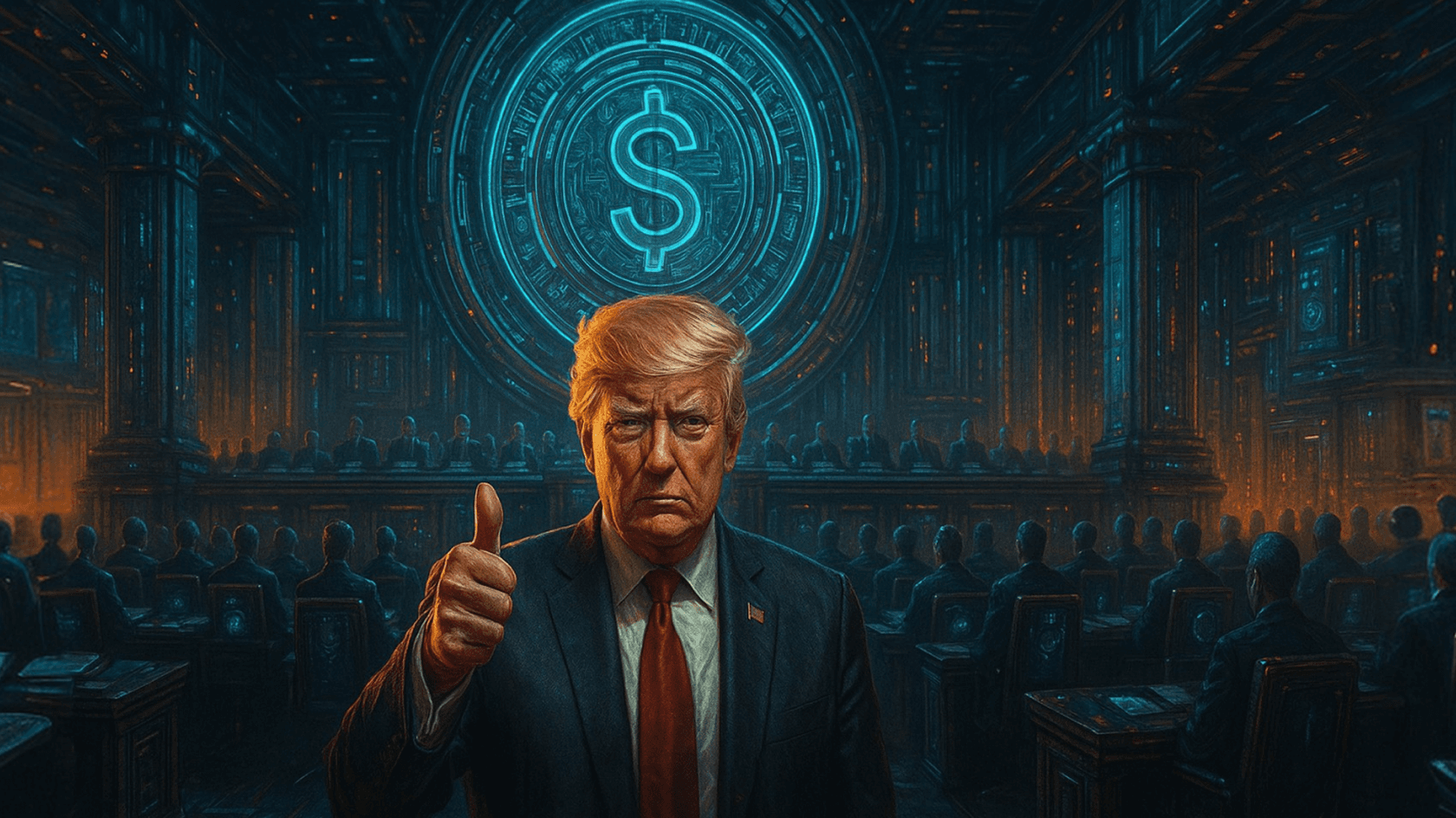 Дональд Трмп выступил с резкой и однозначной поддержкой GENIUS, ранее утвержденного Сенатом. На фоне новости акции Circle и Coinbase показали резкий рост.