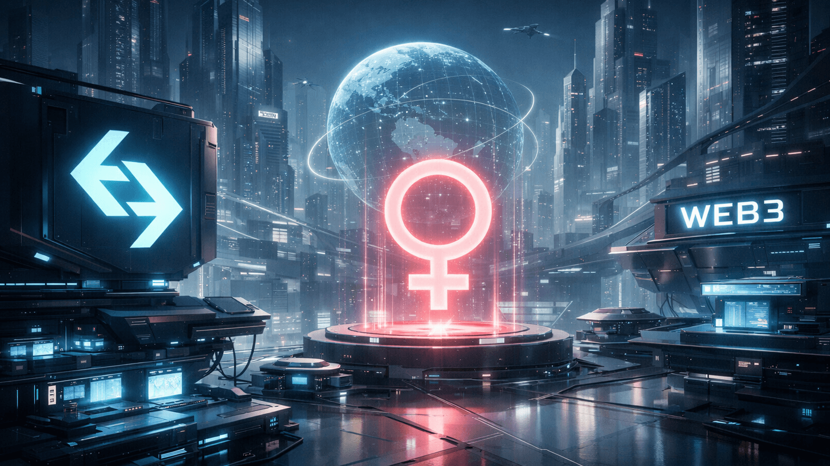 Кампания поднимает вопрос о недостаточном участии женщин в этой индустрии и указывает, что исключение половины населения ограничивает как инновации, так и ликвидность.